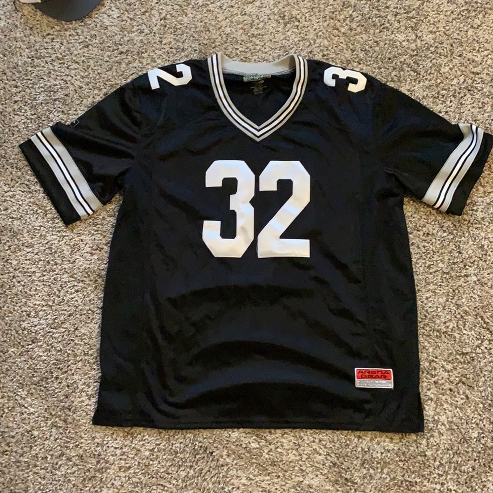 Black arena gear jersey